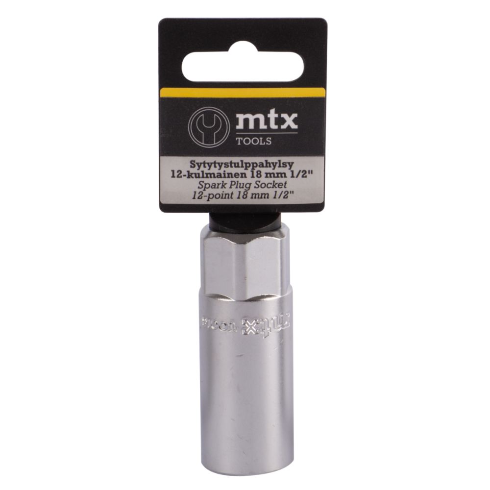 MTX Tools 12 kulmainen sytytystulppahylsy 18 mm 1/2"