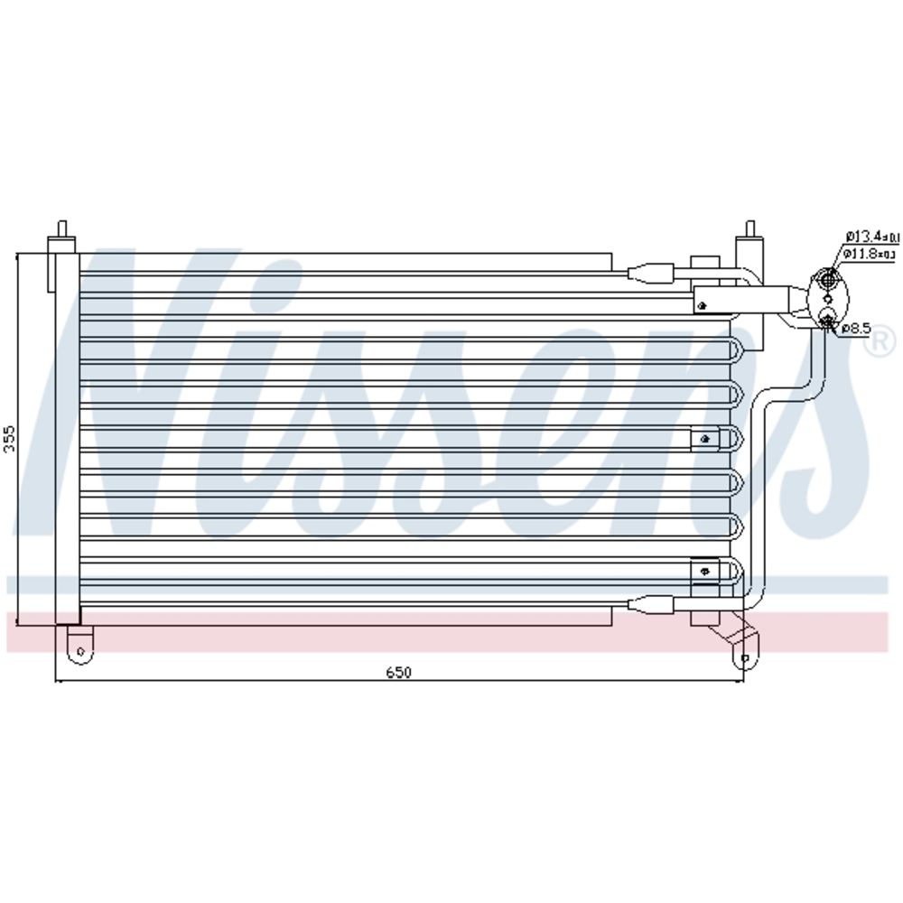 Kliimaseadme kondensaator 30-00289