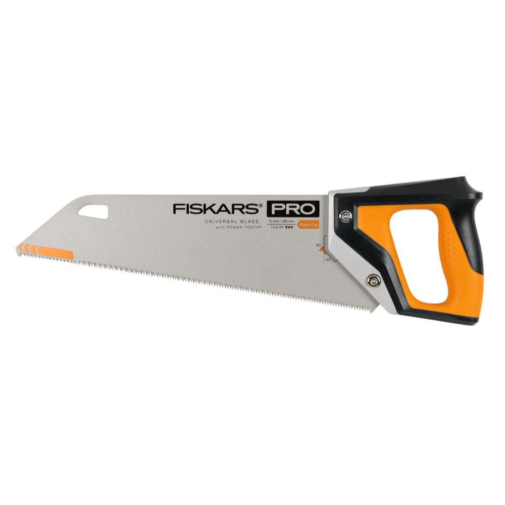 Fiskars Pro PowerTooth käsisaag 9 tpi 380 mm