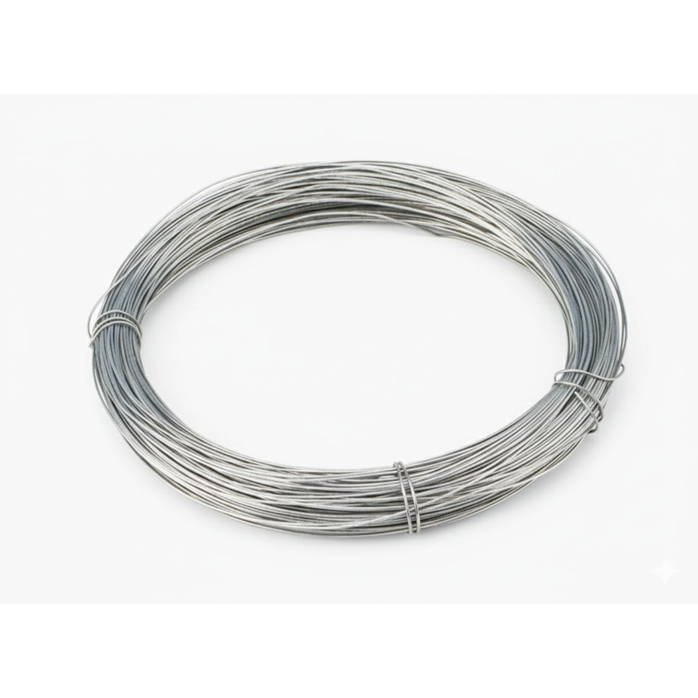 Arctic Design rautalankakieppi ruostumaton teräs 0,7 mm x 5 m