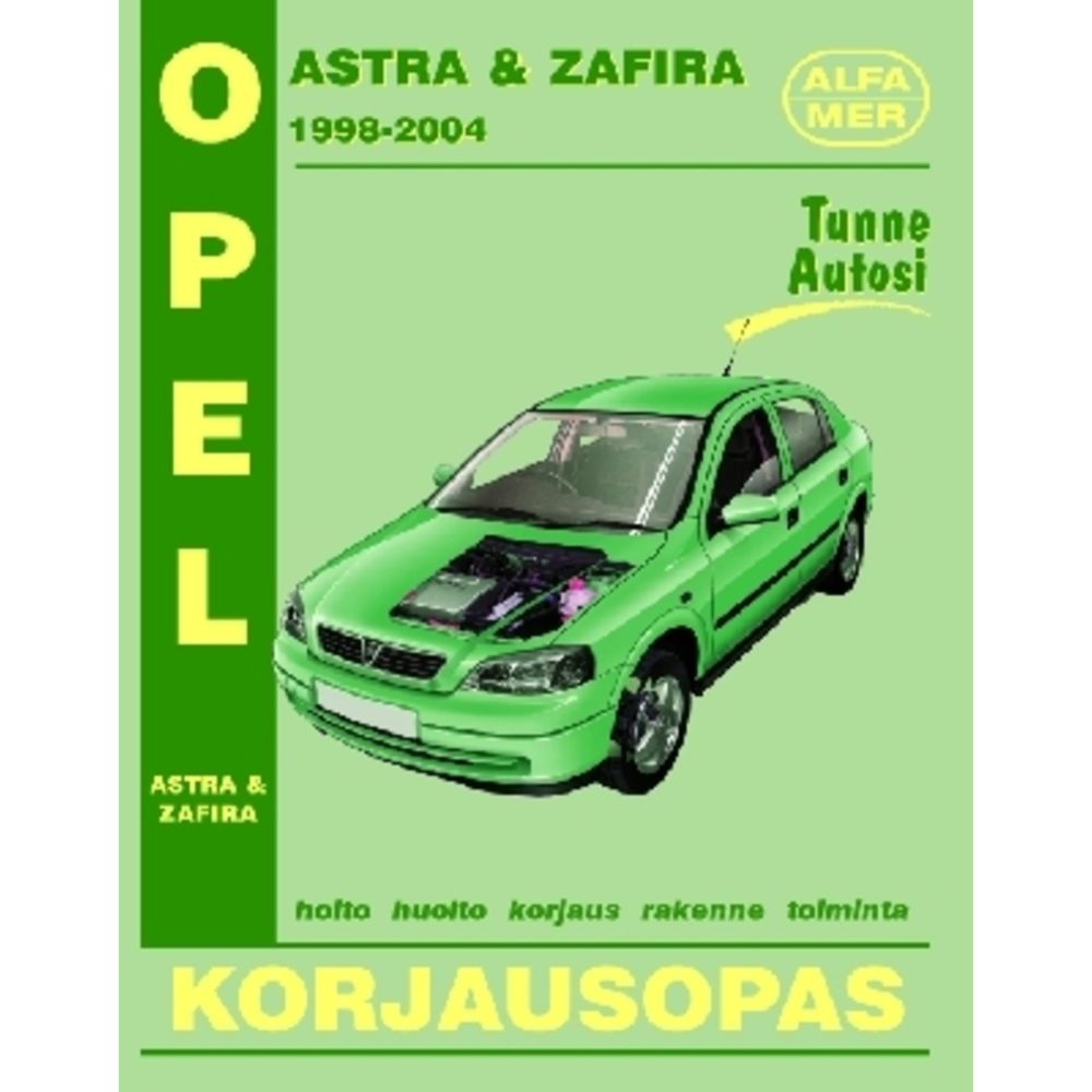 Korjausopas Opel Astra/Zafira 98->04