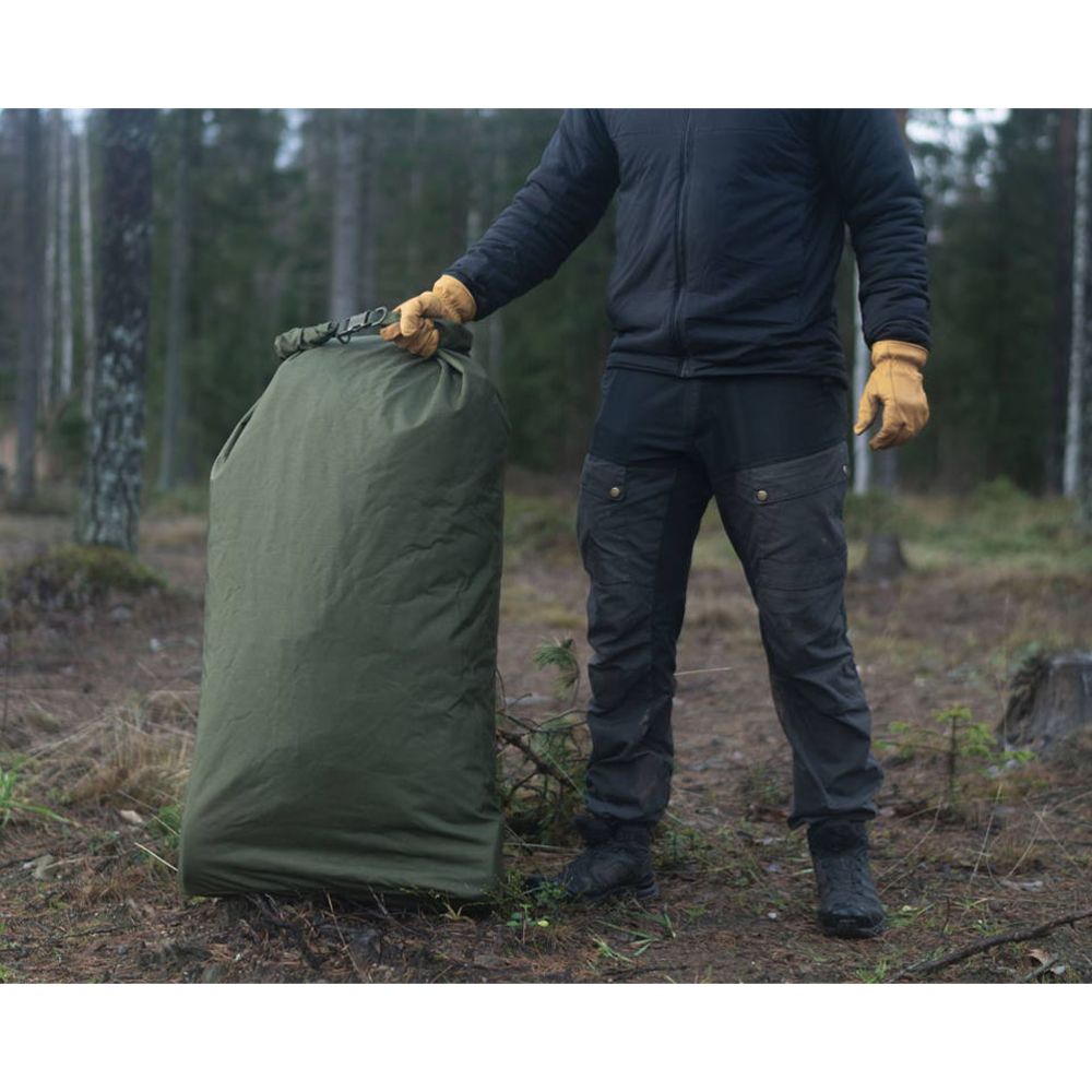 Savotta Rolltop Stuffsack tavarasäkki 500 D 40 l musta