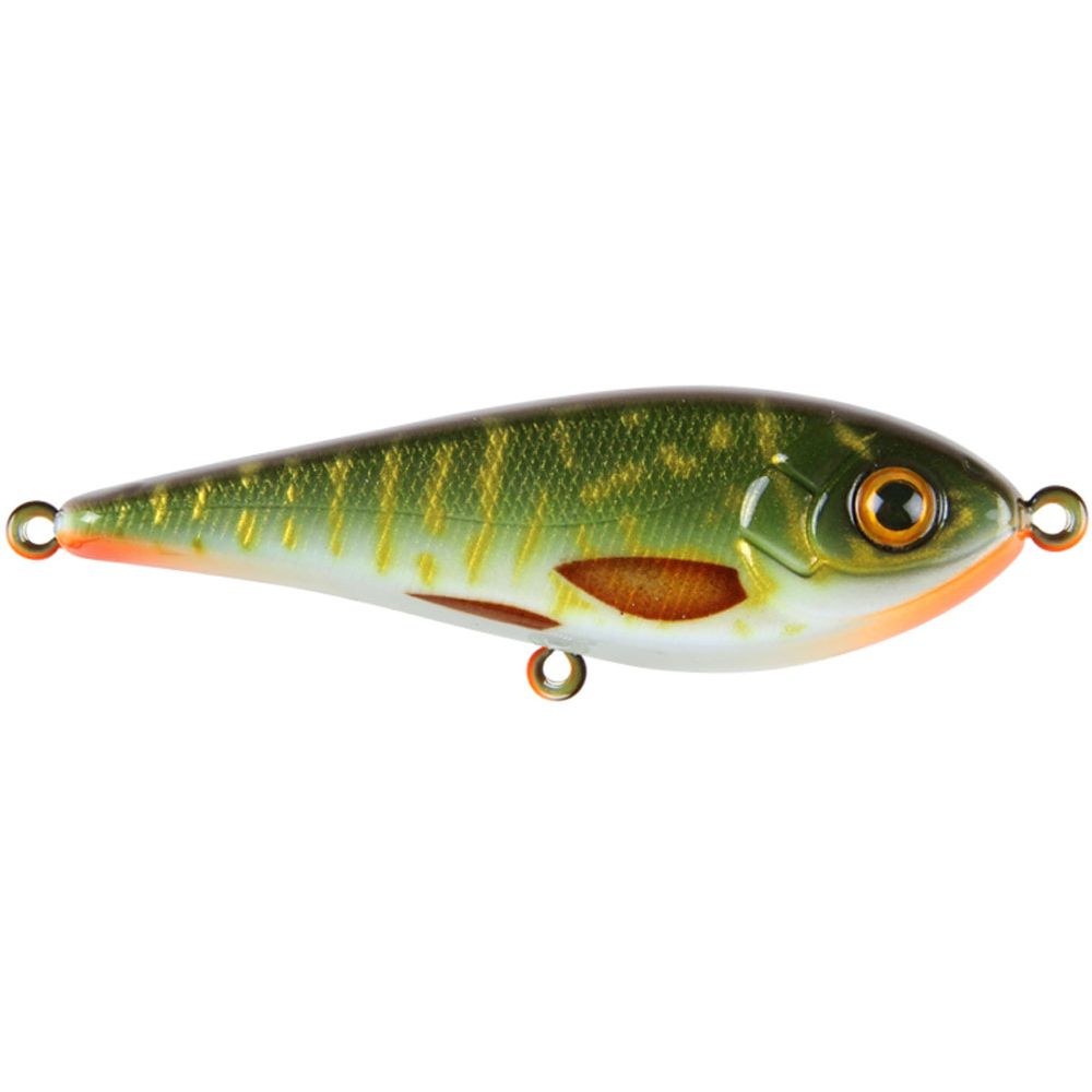 Strike Pro Tiny Buster Jerk 6,5 cm 11 g suspending jerkki Natural Perch