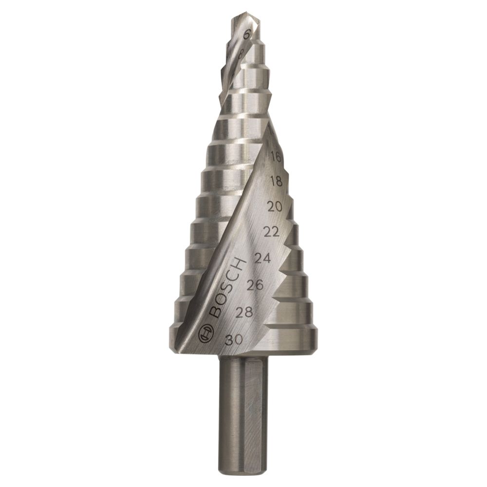 Bosch askelporanterä HSS 6 - 30 mm, 10,0 mm, 93,5 mm