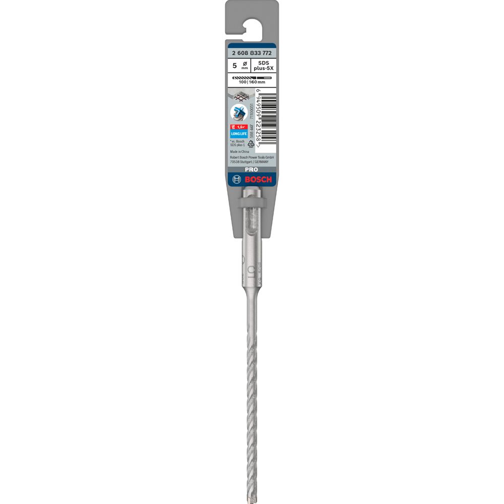 Bosch poravasaranterä SDS plus-5X