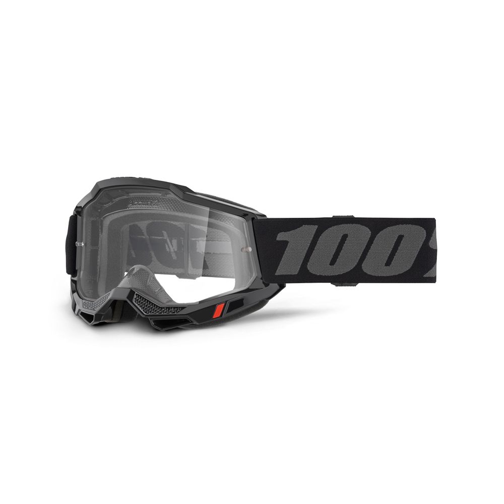 100% Accuri 2 OTG Black crossglasögon klar lins