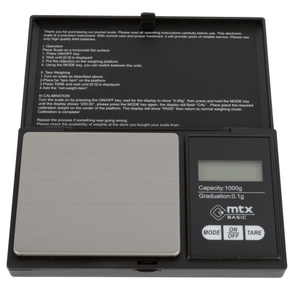 MTX Basic täppiskaal, 0,1—1000 g