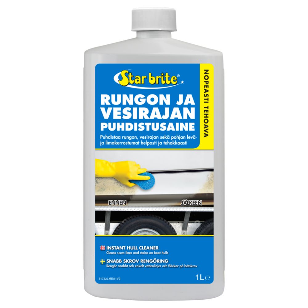 Star brite rungon ja vesirajan puhdistusaine 1 l