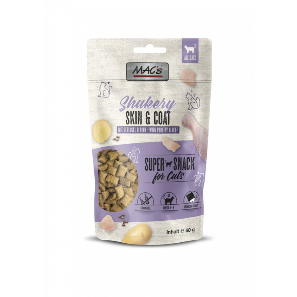 Mac's Shakery iho ja turkki kissan herkku 60 g