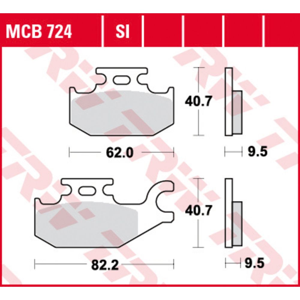 Piduriklotside komplekt 98-20251