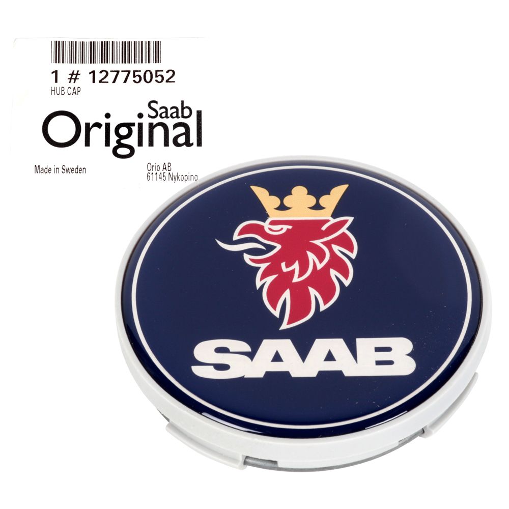 Veljekapsli embleem sinine/hall Saab 9-3/9-5 originaal