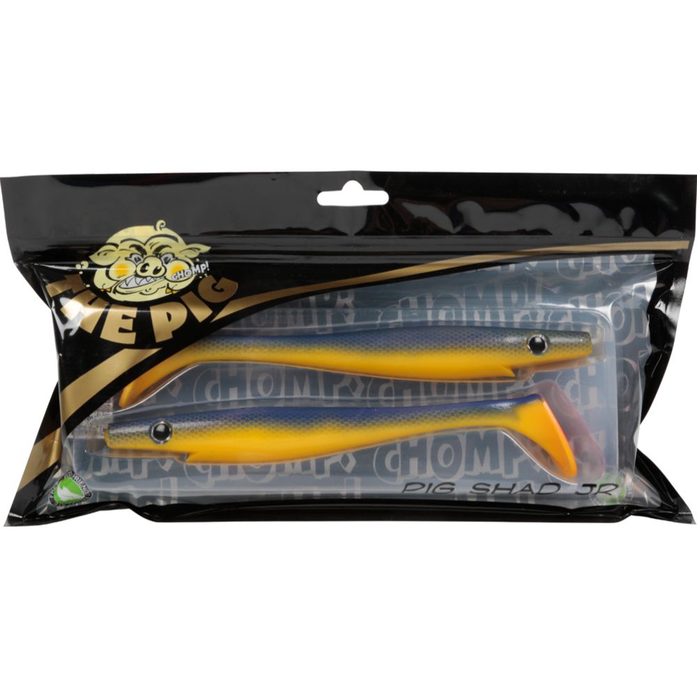 Strike Pro Pig Shad jr 20 cm 50 g haukijigi Arkansas Shiner 104 2 kpl