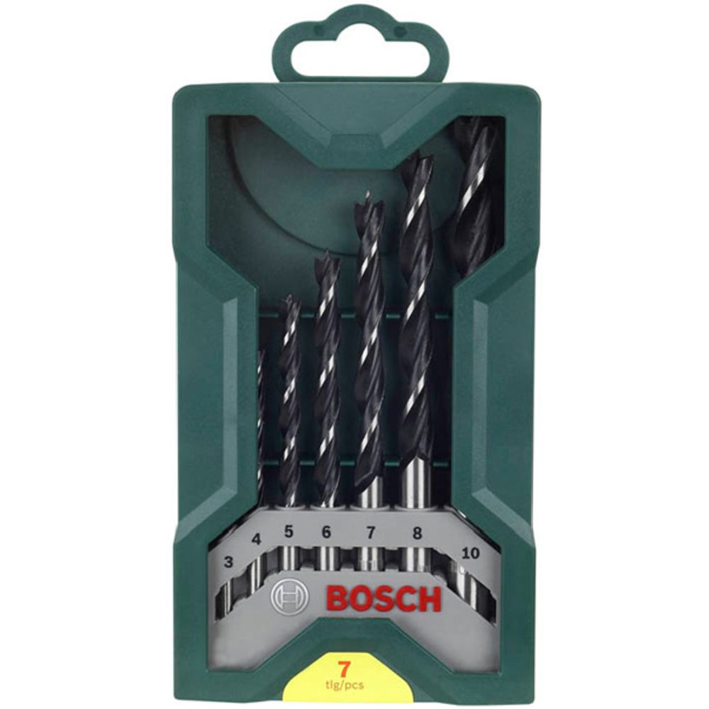 Bosch X-Line puuporanteräsarja 3-10 mm 7 osaa