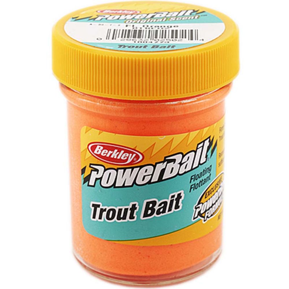 Berkley PowerBait Trout syöttitahna Fluo Orange 50 g