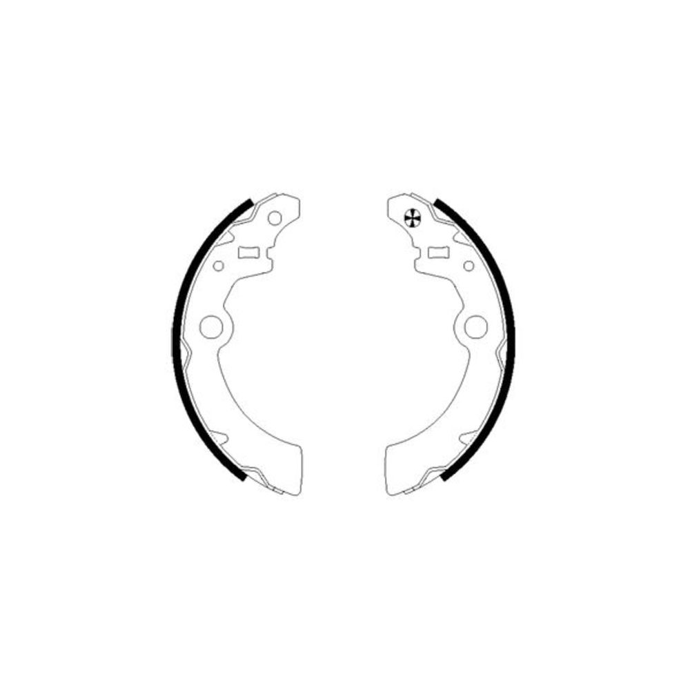 Bromsbackar, sats 22-3203