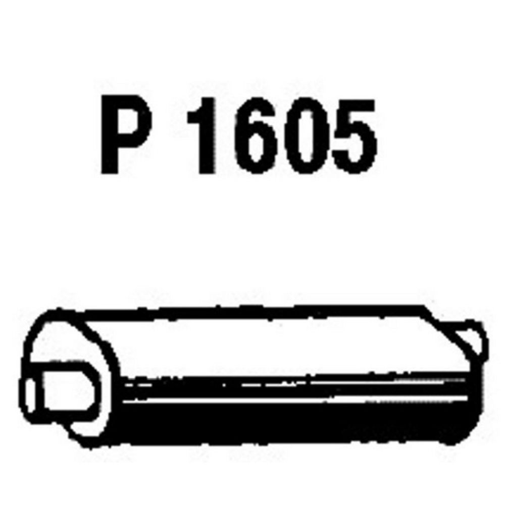 Mittljuddämpare 14-6922