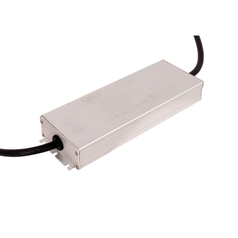Led Energie vakiojänniteliitäntälaite 24 V 60 W, IP65 alumiinirunko