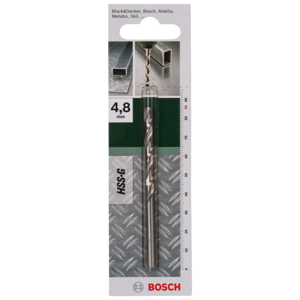 Bosch HSS G metallipuur 4,8 mm