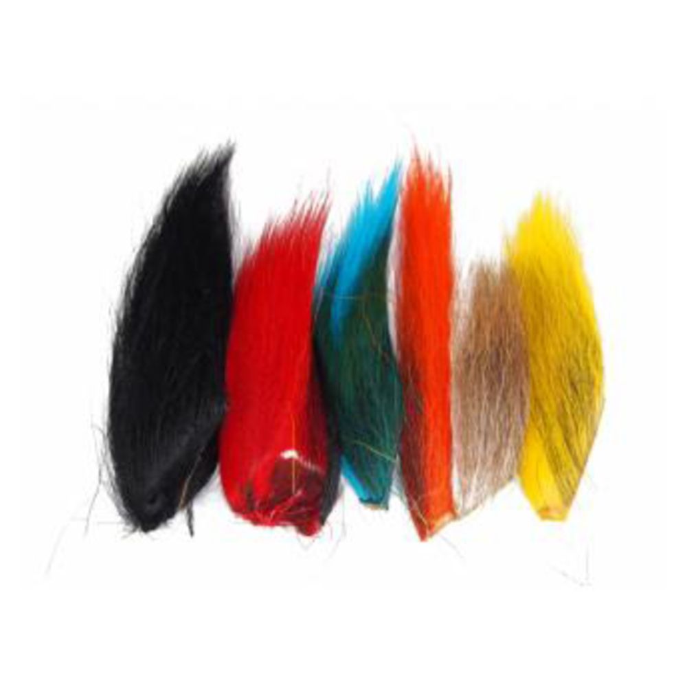 Bucktailset naturliga färger