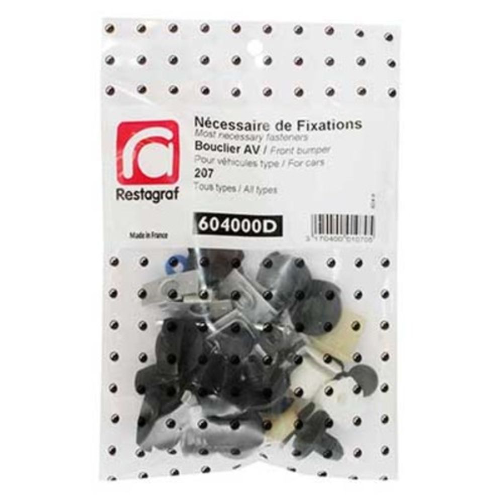 Kinnituskomplekt Peugeot esipamper 604000D 27 osa