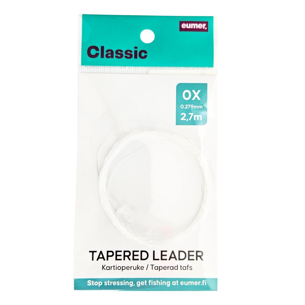 Eumer Classic taperad tafs i nylon 9'