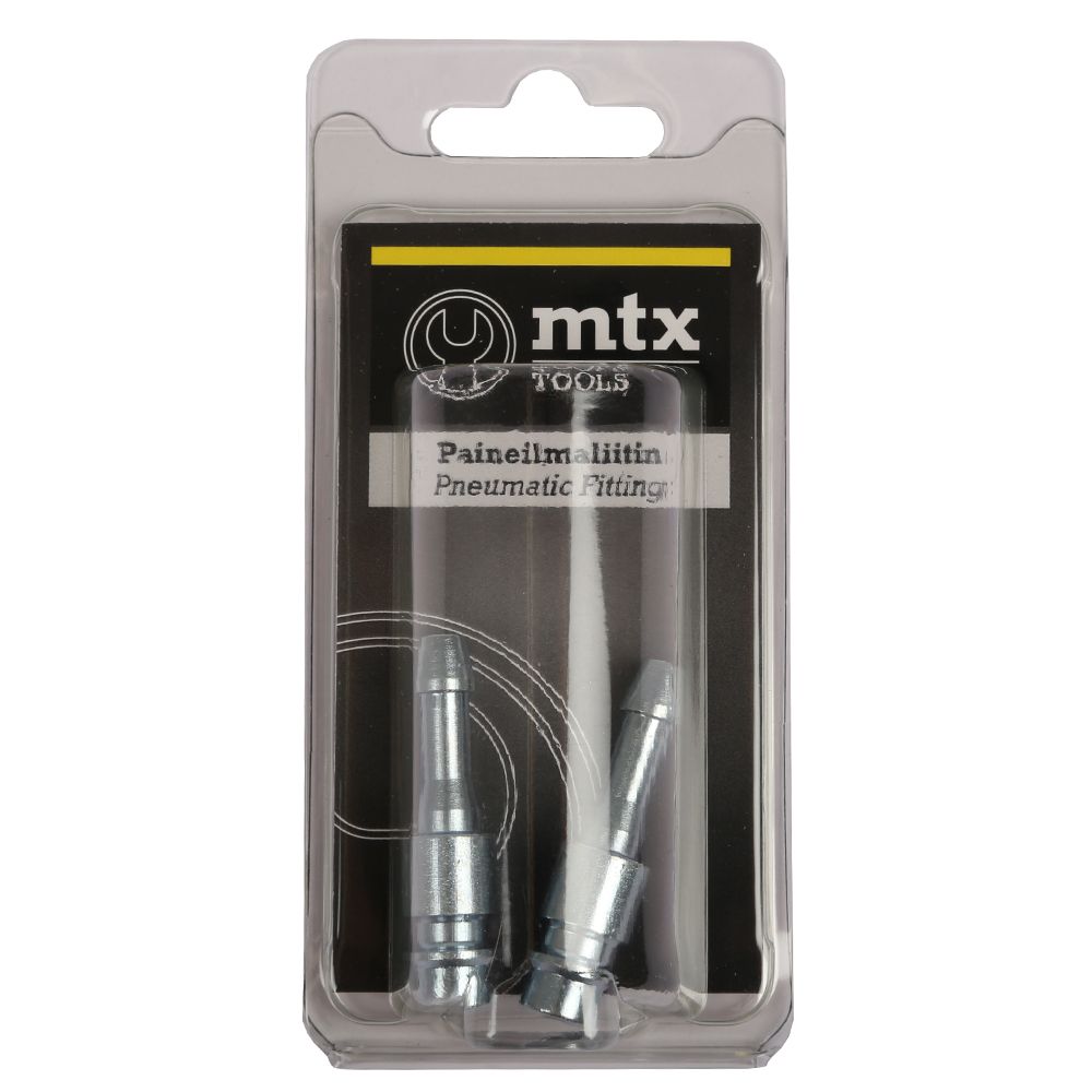MTX Tools nippel med slanganslutning ø 6 mm 2 st