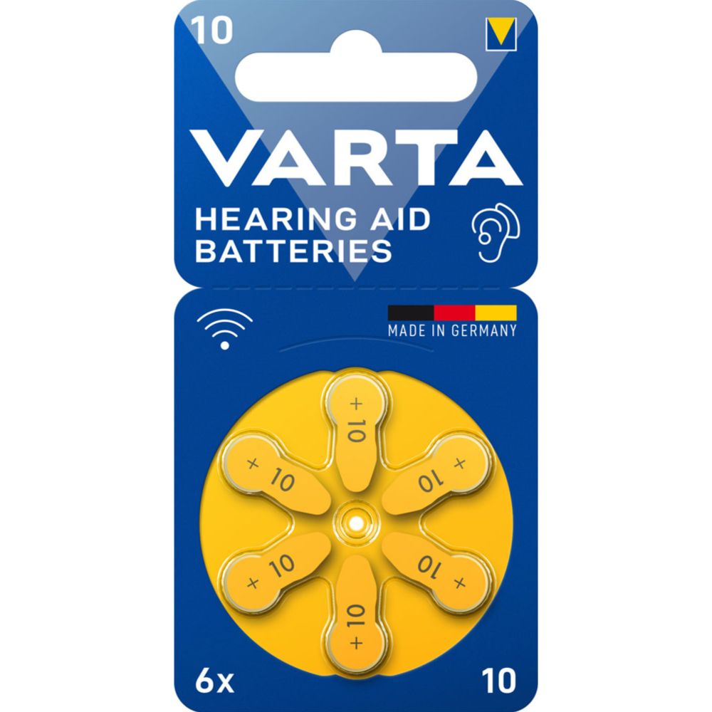 VARTA kuulokojeparisto 10 (PR70) 6kpl