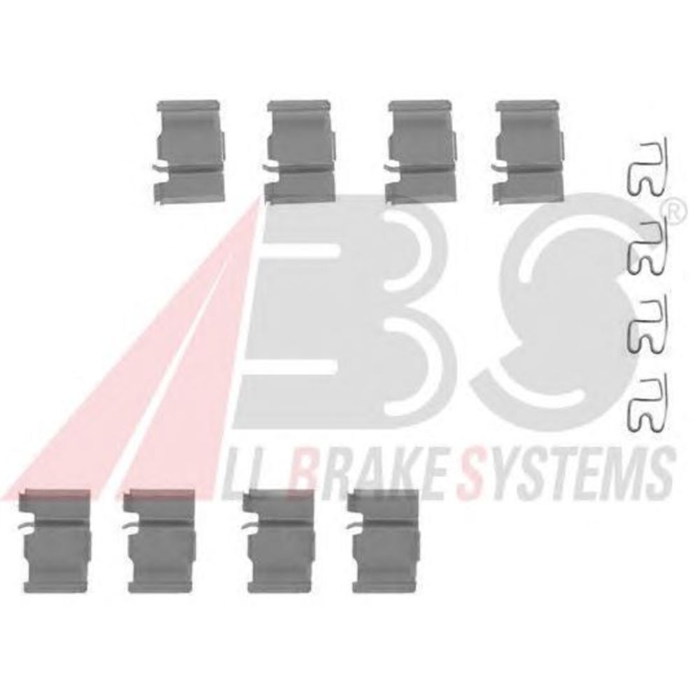 Jarrupalojen asennussarja 23-1133