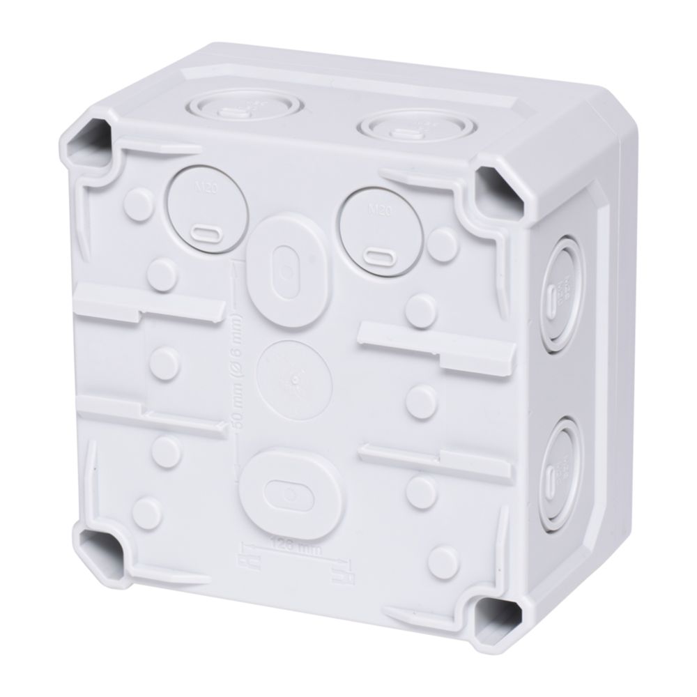 Etherma NFK11 asennuskotelo IP66 110x110x67 mm harmaa