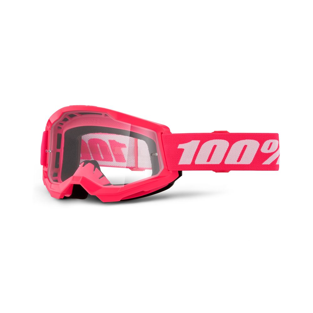 100% Strata 2 Pink crossglasögon klar lins