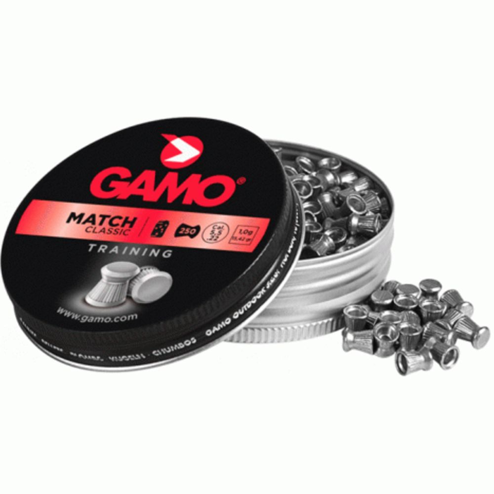 Gamo Match luoti 5,5 mm 250 kpl