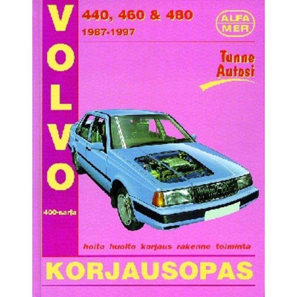 Korjausopas Volvo 400 87->97