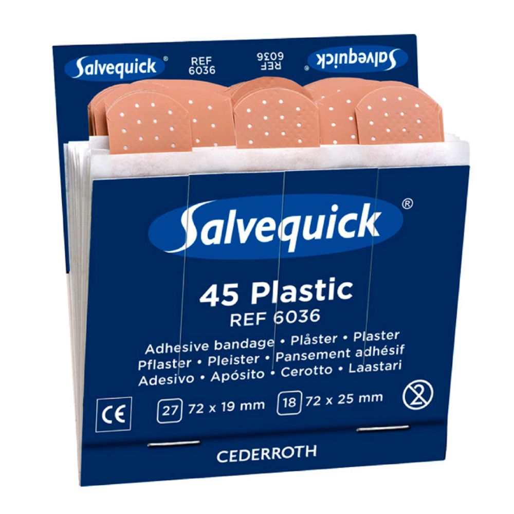 Cederroth muovilaastari 6036 täyttöpakkauksia 6 kpl