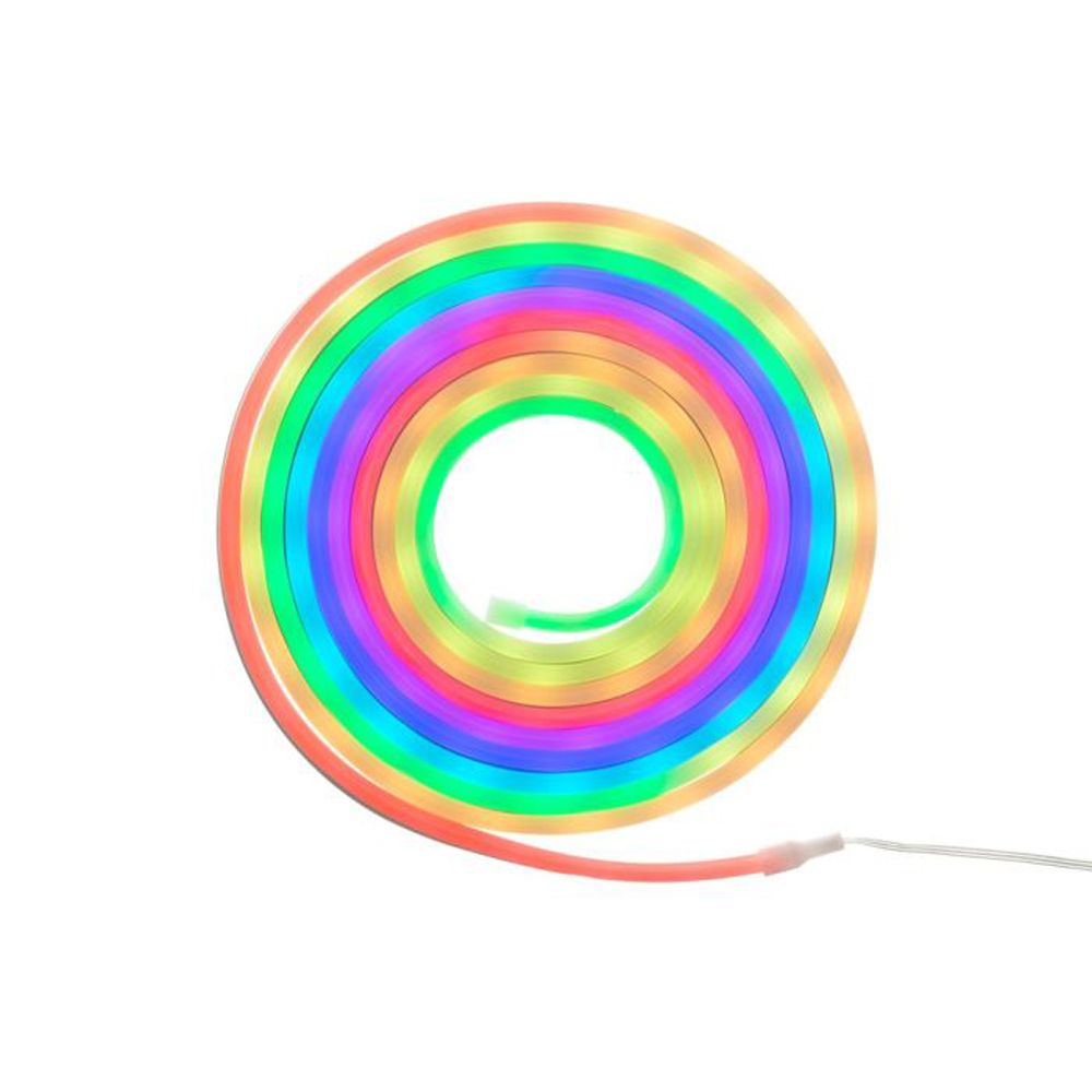 Finnlumor Neon RGB-valonauha 5 m kaukosäätimellä USB