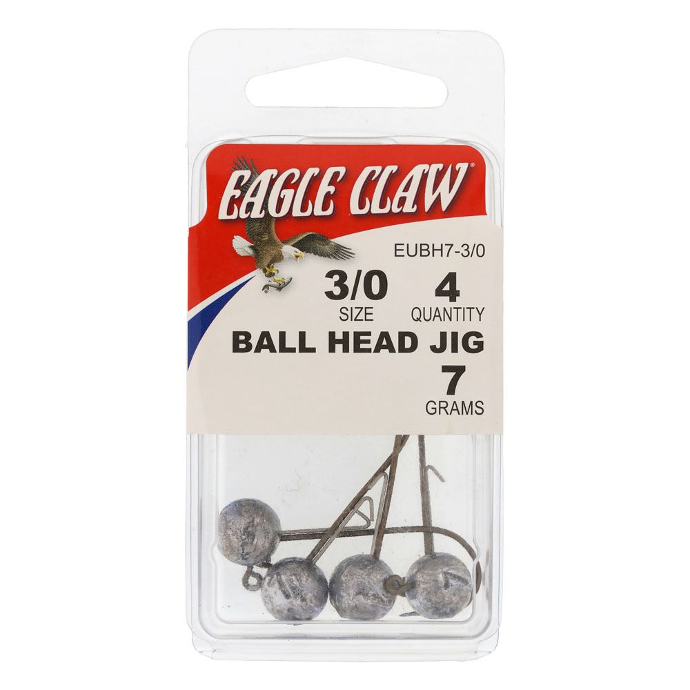 Eagle Claw jiggskalle 4 st