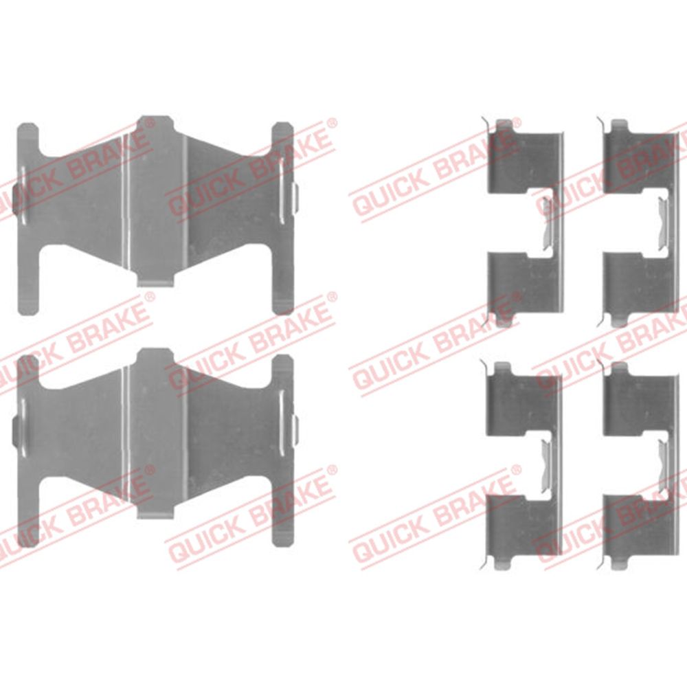 Jarrupalojen asennussarja 23-1204
