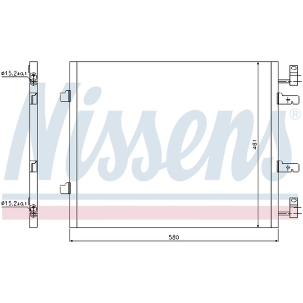 Kliimaseadme kondensaator 30-00504