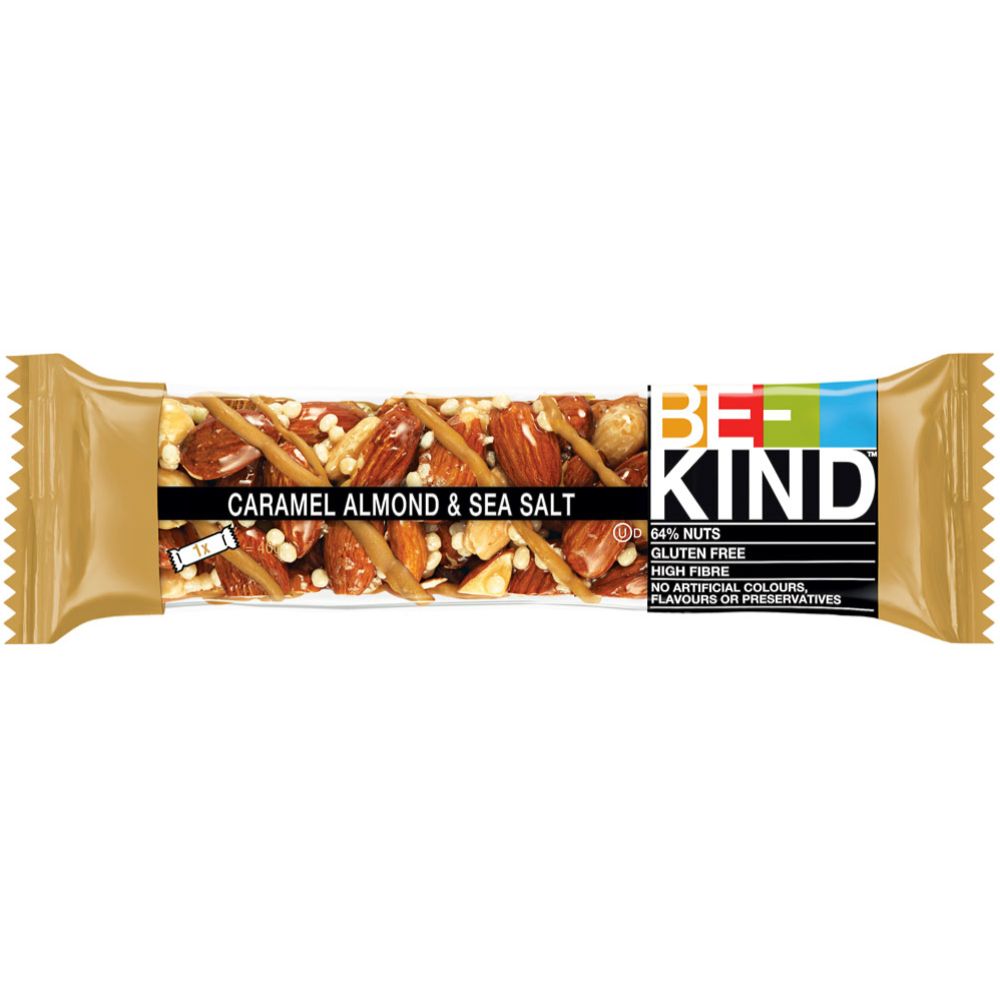 BE-KIND Caramel Almond & Seasalt 40 g