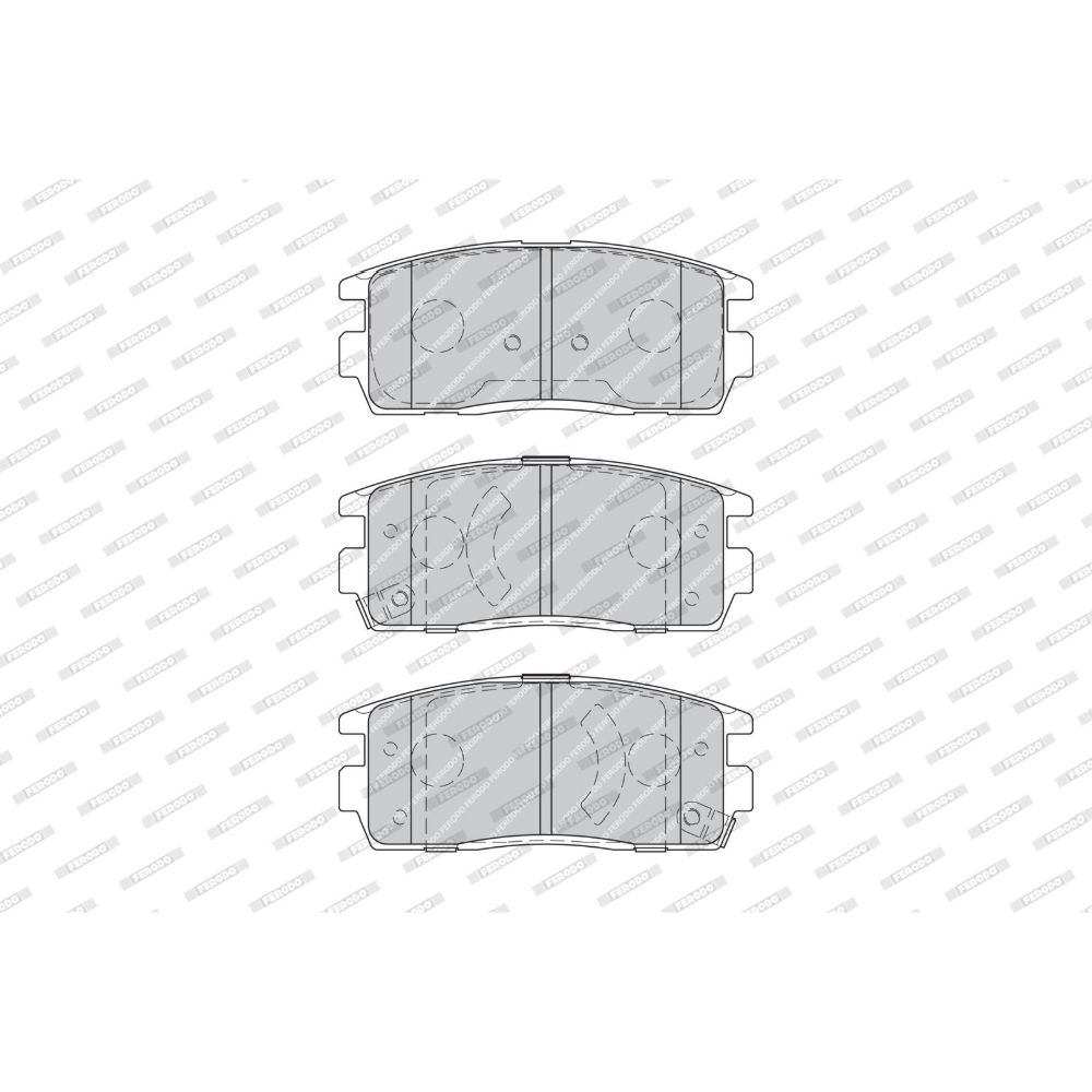 Piduriklotside komplekt 97-22561