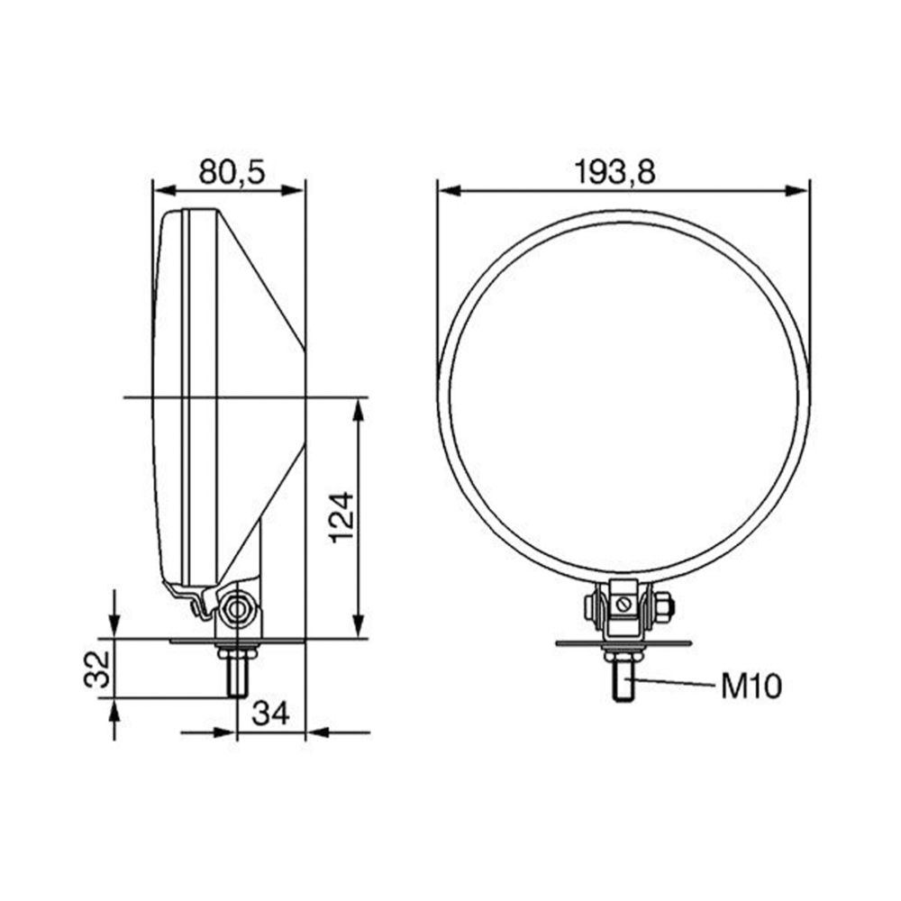 Bosch Touring 190 H3 55/70W Ref 17,5