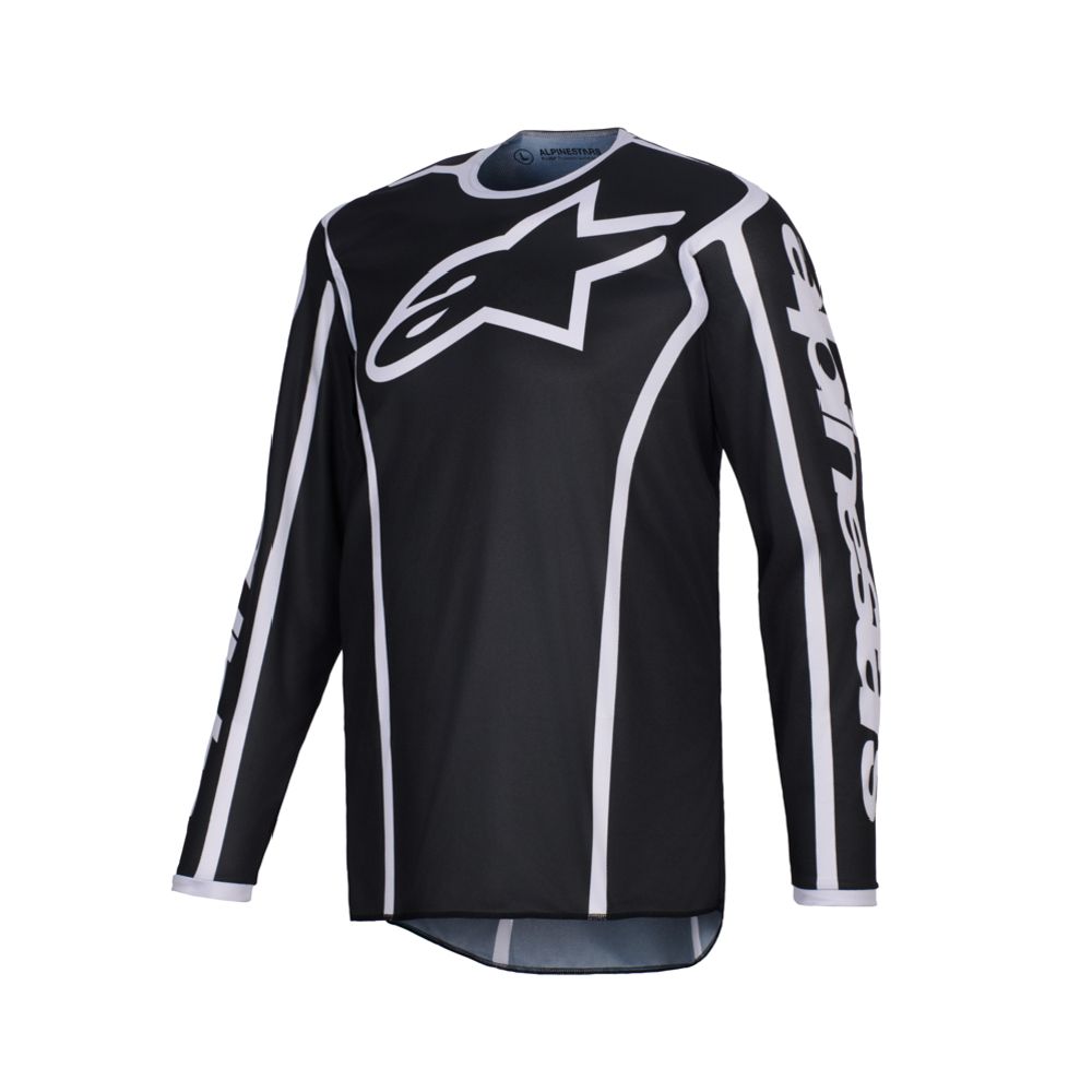 Alpinestars Fluid Apex crosströja svart/vit