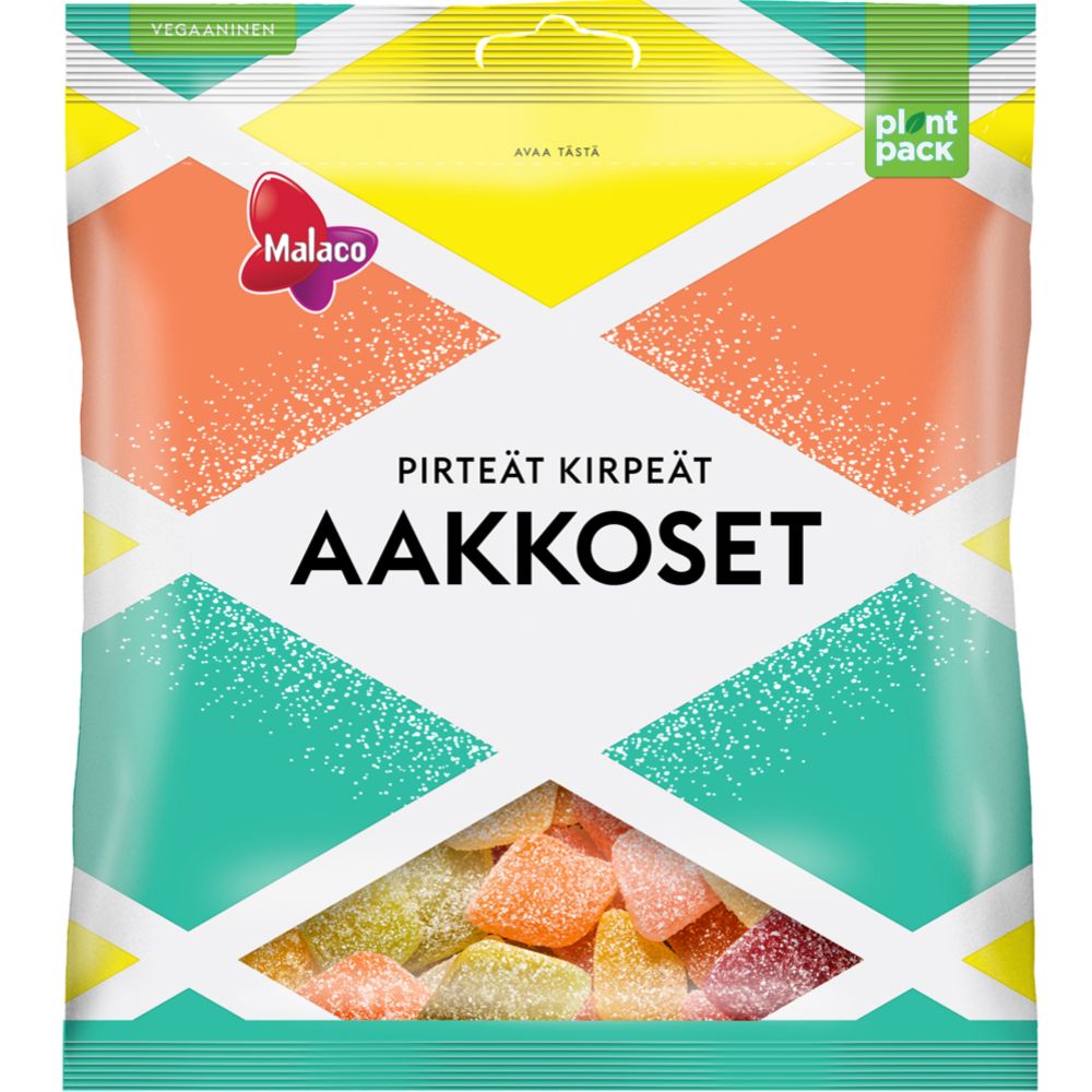 Aakkoset Pirteät Kirpeät 280g