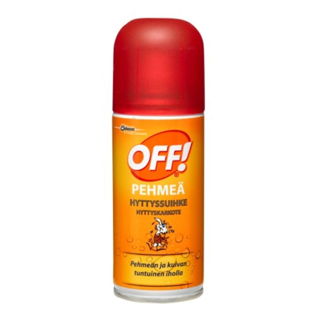 OFF Active pehmeä hyttyssuihke 100ml