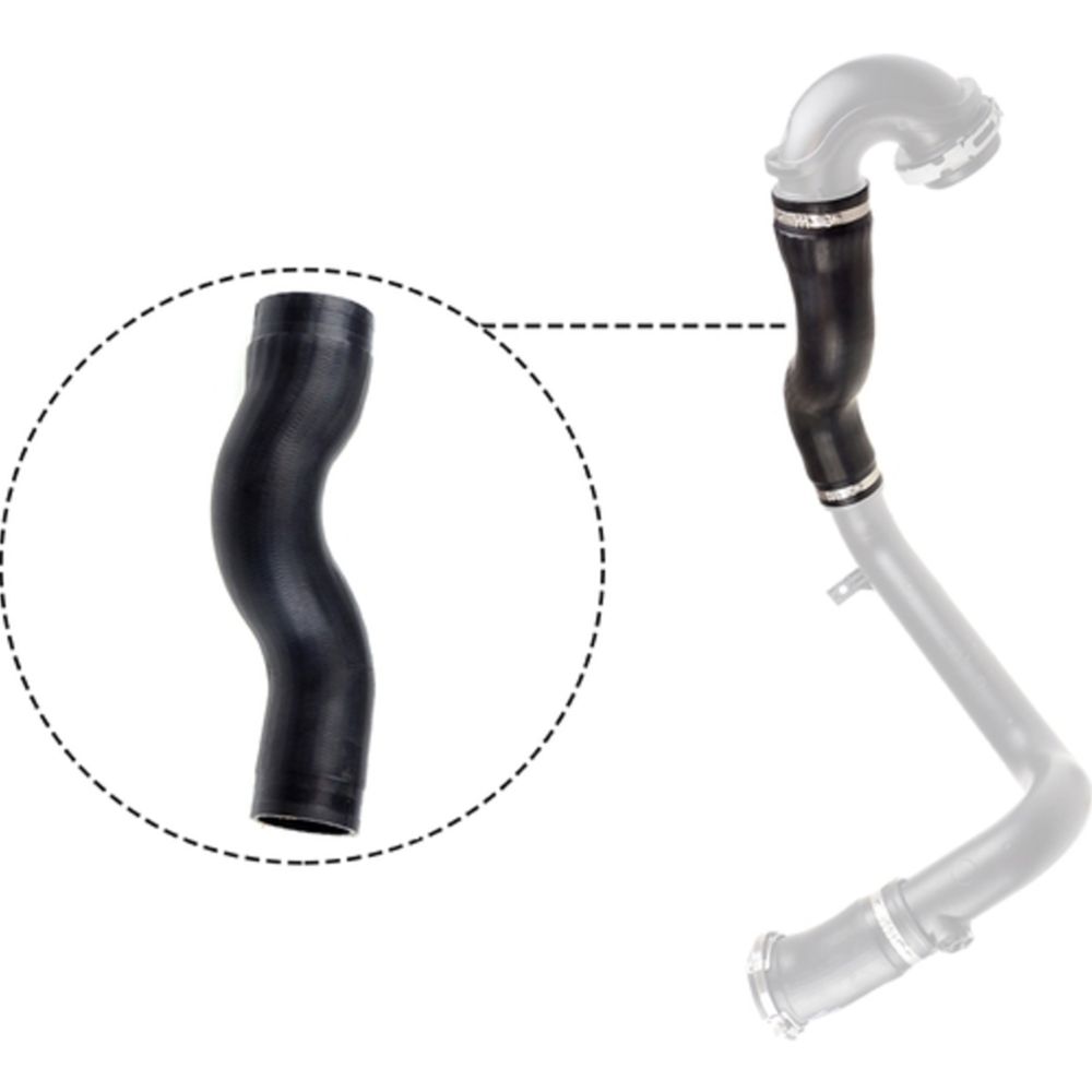 Insugsluftrör, turbo 30-02193