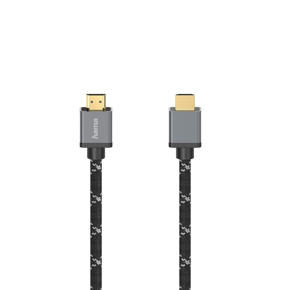 Hama HDMI-kabel hane–hane "Ultra-slim" 4K ethernet 2,0 m