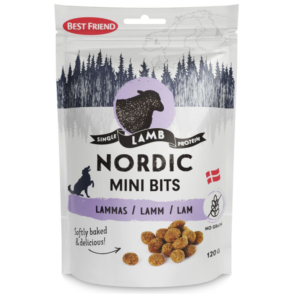 Best Friend Nordic Mini Bits lammas 120 g