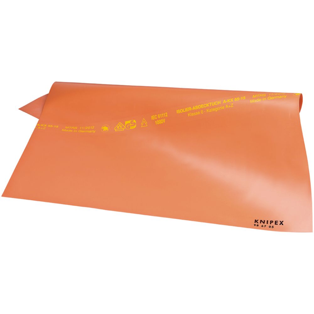 Knipex 98 67 15 isoleermatt VDE 1000 V 10 000 x 10 000 x 1 mm