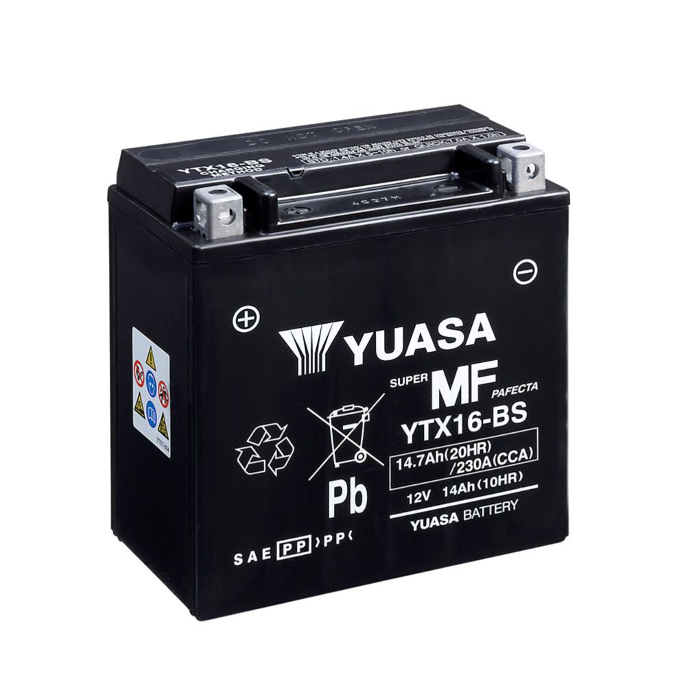 Yuasa MP-akku 12V 14Ah "YTX16-BS"