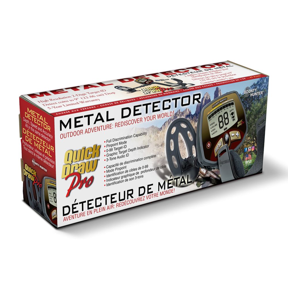 Bounty Hunter Quick Draw Pro metallidetektor