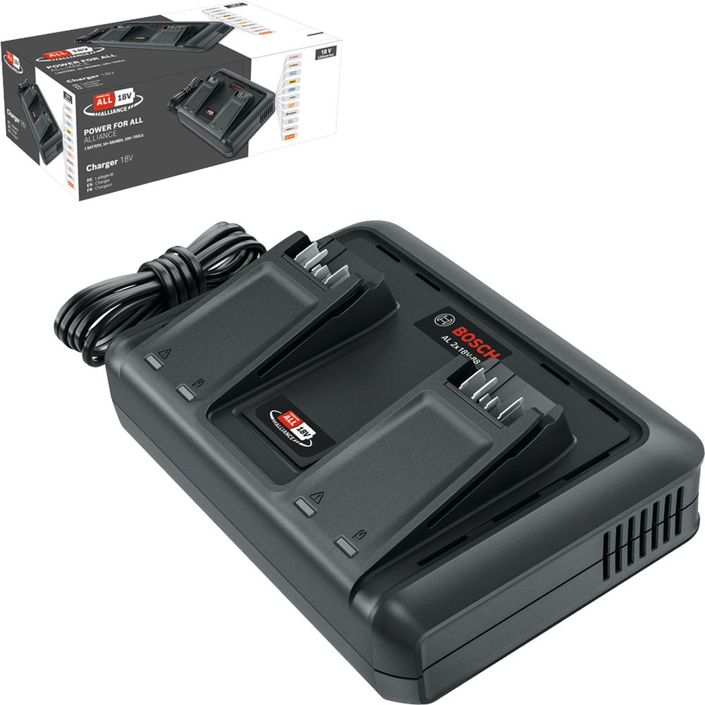 Bosch snabbladdare AL 2X18V-88